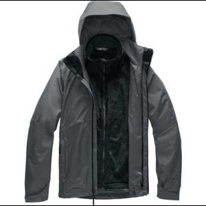 The North Face 2 in 1 (hardshell and fleece)